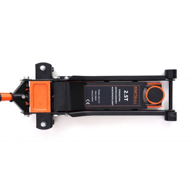 Auto si Moto - Reparatii si depanare - Scule auto - Echipamente de ridicare si sprijin - Cric auto, 2.5T 70-610mm, KD1310, Kraft&Dele - Infinity.ro