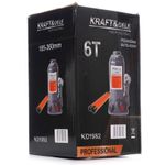 Auto si Moto - Reparatii si depanare - Scule auto - Echipamente de ridicare si sprijin - Cric hidraulic, 6 T 185 mm-360 mm, KD1982, Kraft&Dele - Infinity.ro