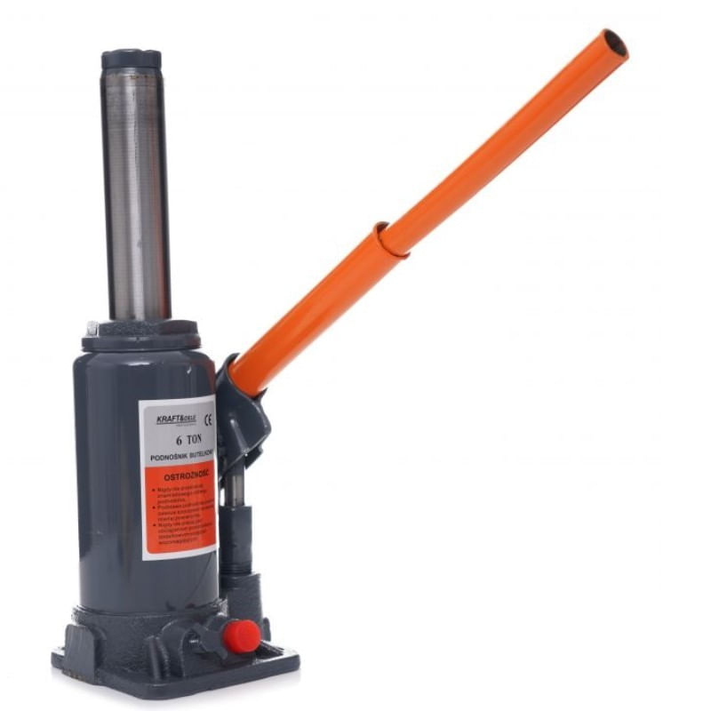 Auto si Moto - Reparatii si depanare - Scule auto - Echipamente de ridicare si sprijin - Cric hidraulic, 6 T 185 mm-360 mm, KD1982, Kraft&Dele - Infinity.ro