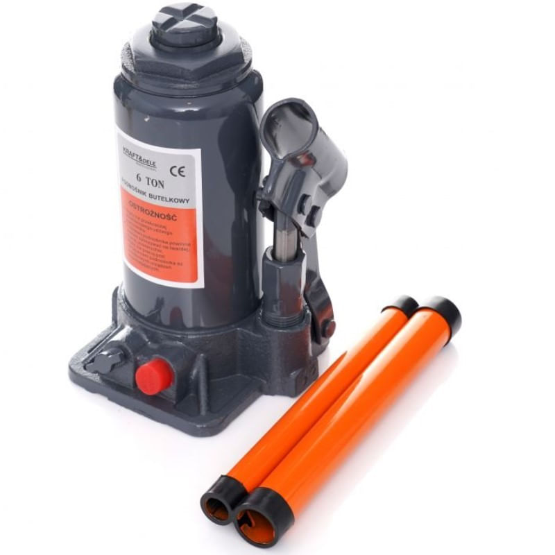 Auto si Moto - Reparatii si depanare - Scule auto - Echipamente de ridicare si sprijin - Cric hidraulic, 6 T 185 mm-360 mm, KD1982, Kraft&Dele - Infinity.ro