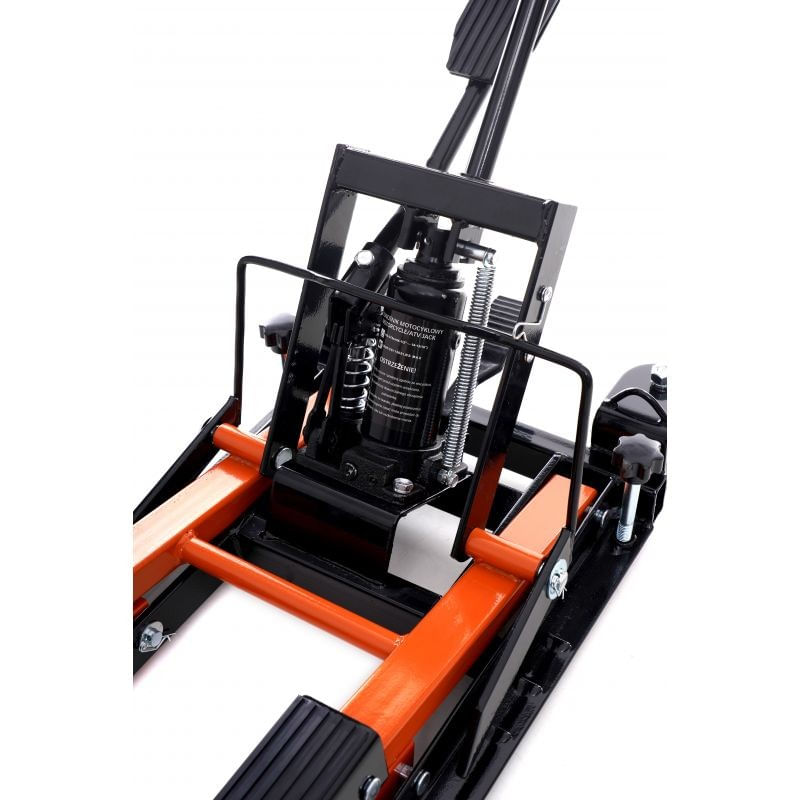 Auto si Moto - Reparatii si depanare - Scule auto - Echipamente de ridicare si sprijin - Cric hidraulic, pentru motociclete si ATV 500kg, KD353, Kraft&Dele - Infinity.ro