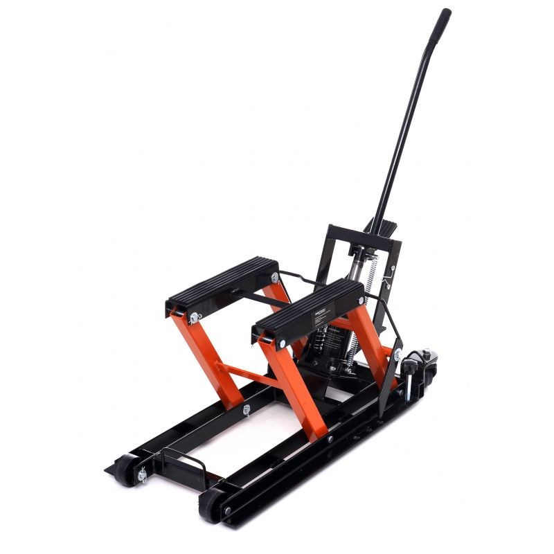 Auto si Moto - Reparatii si depanare - Scule auto - Echipamente de ridicare si sprijin - Cric hidraulic, pentru motociclete si ATV 500kg, KD353, Kraft&Dele - Infinity.ro