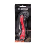 Auto si Moto - Reparatii si depanare - Scule auto - Scule si truse auto - Cutit pliabil cu carabiniera, Kraft&Dele, KD10878 - Infinity.ro