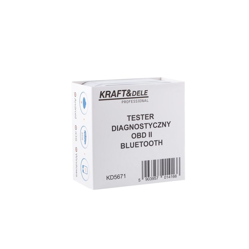 Auto si Moto - Reparatii si depanare - Scule auto - Scule si truse auto - Diagnoza auto, KRAFT&DELE, OBD II, bluetooth 3.0, KD5671 - Infinity.ro