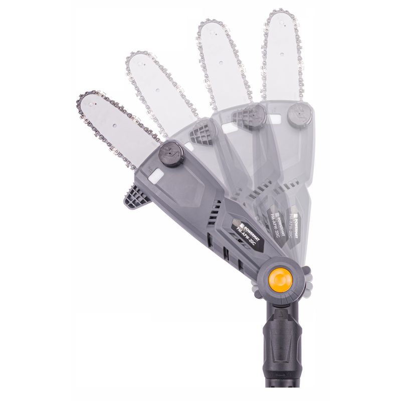 Casa si Gradina - Gradinarit si plante - Utilaje gradina - Fierastraie cu lant - Fierastrau cu acumulator pe brat de 240cm, Powermat, PM0744 - Infinity.ro