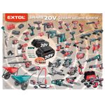 Casa si Gradina - Gradinarit si plante - Utilaje gradina - Fierastraie cu lant - Fierastrau cu lant fara fir, EXTOL INDUSTRIAL, 8791921, 40cm, Brushless - Infinity.ro