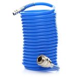 Casa si Gradina - Electrice - Echipamente electrice - Accesorii compresoare - Furtun aer comprimat, Kraft&Dele, 5x12 mm, lungime 15 m, 8 bar, KD672 - Infinity.ro