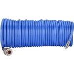 Casa si Gradina - Electrice - Echipamente electrice - Accesorii compresoare - Furtun aer spiralat 10m, EXTOL CRAFT, 8-9 bari - Infinity.ro