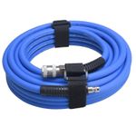 Casa si Gradina - Electrice - Echipamente electrice - Accesorii compresoare - Furtun aer, Extol Premium, 8865147, 10m, 1/4, cauciuc, cuplare rapida, 21 bar - Infinity.ro