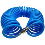 Casa si Gradina - Electrice - Echipamente electrice - Accesorii compresoare - Furtun spiralat, Verke , cu conectori aer comprimat, V81353 - Infinity.ro