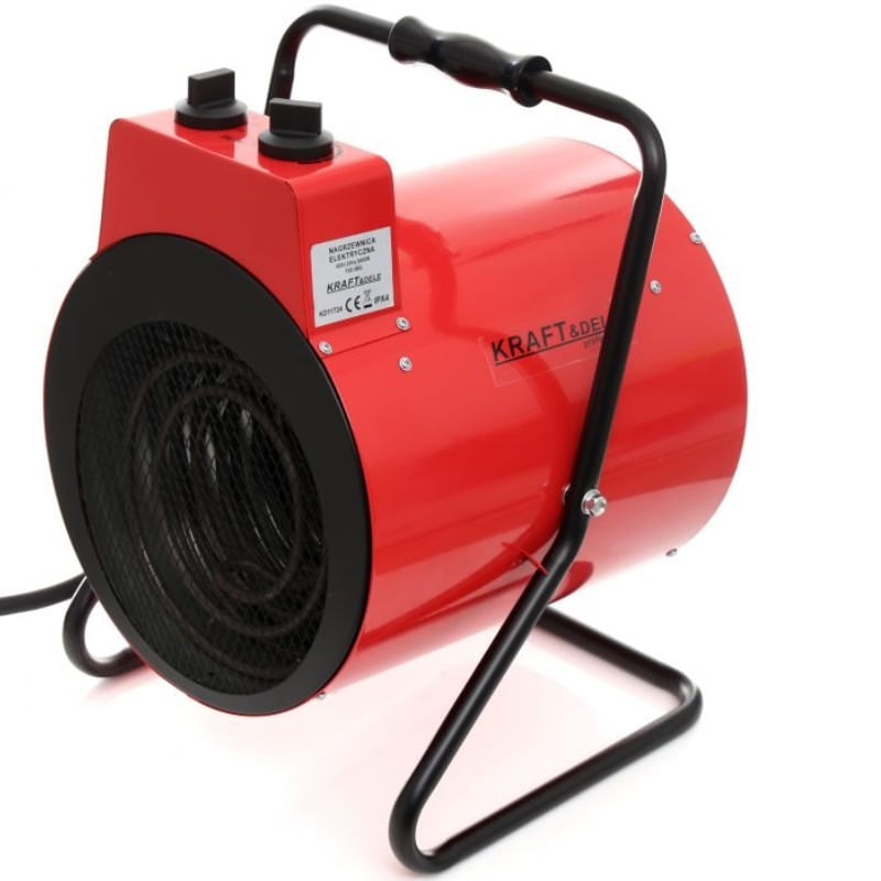 Casa si Gradina - Termice - Generatoare de aer cald - Incalzitor electric Kraft&Dele KD11724, 10kW, 400V, termostat 85°C, profesional - Infinity.ro