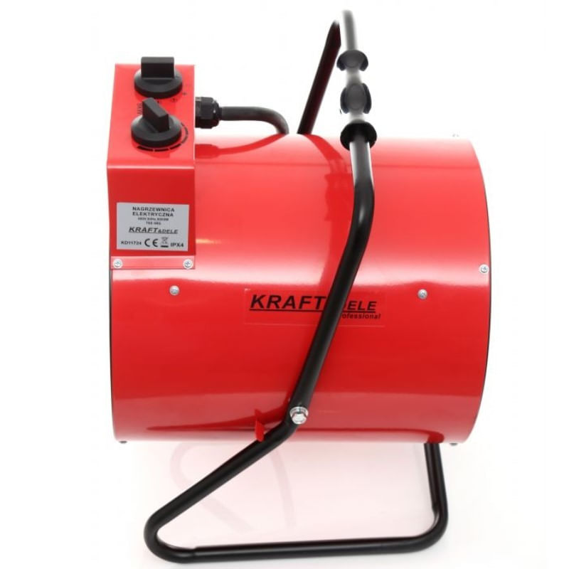 Casa si Gradina - Termice - Generatoare de aer cald - Incalzitor electric Kraft&Dele KD11724, 10kW, 400V, termostat 85°C, profesional - Infinity.ro