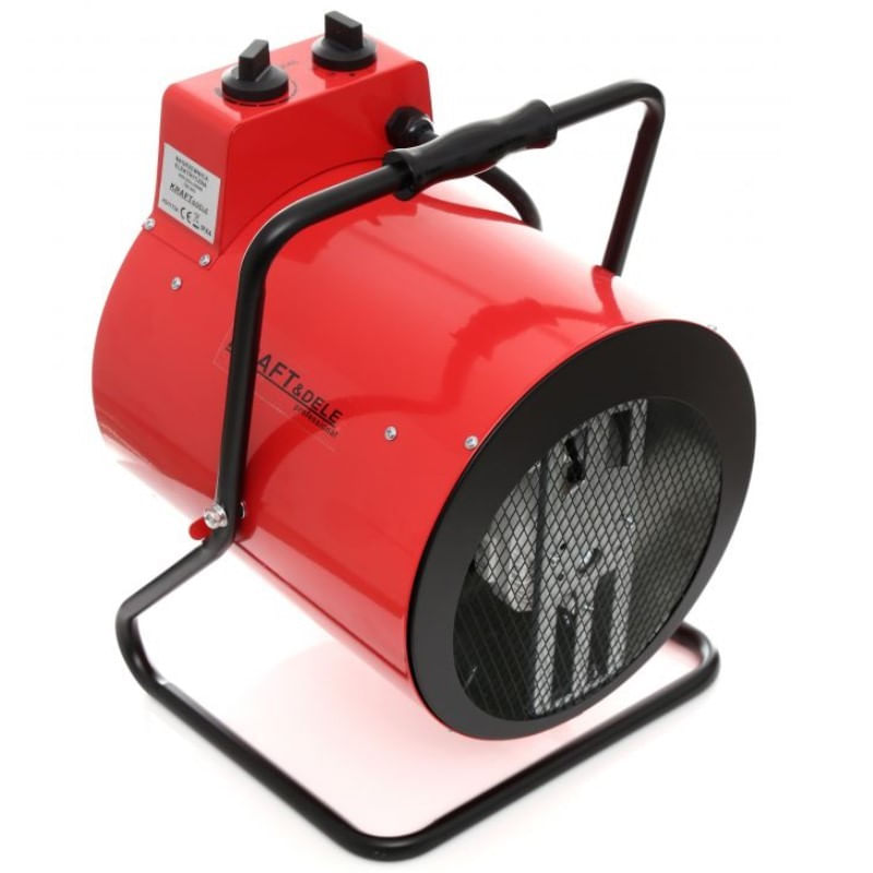 Casa si Gradina - Termice - Generatoare de aer cald - Incalzitor electric Kraft&Dele KD11724, 10kW, 400V, termostat 85°C, profesional - Infinity.ro