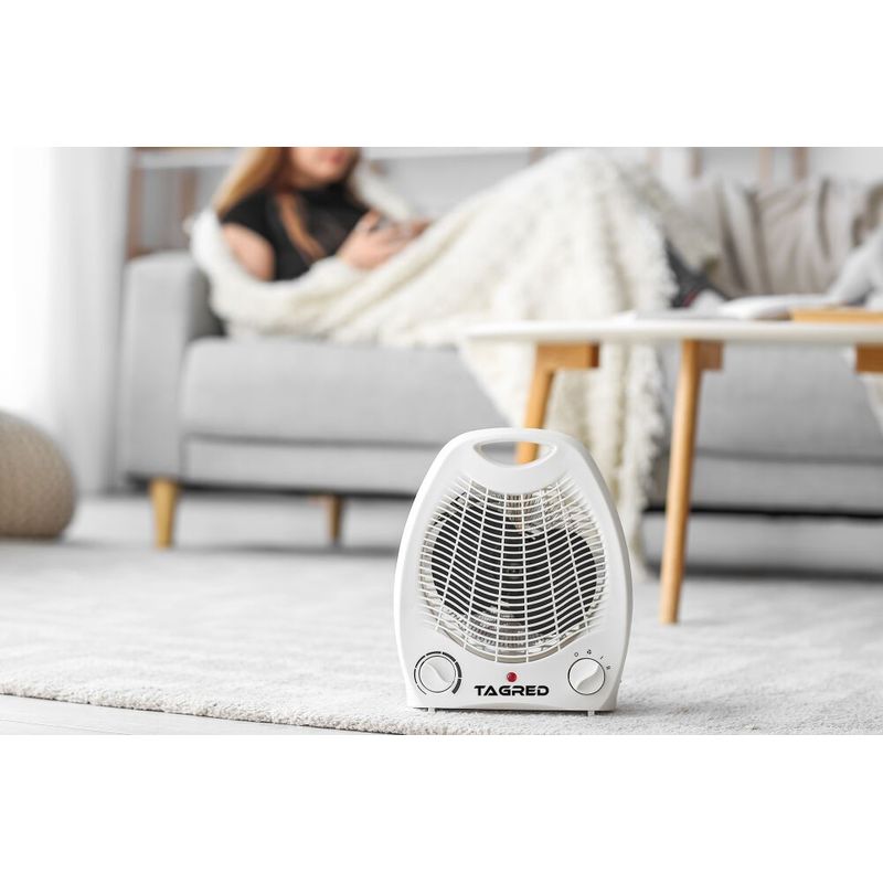 Casa si Gradina - Termice - Generatoare de aer cald - Incalzitor electric, Tagred, 2000w, 3 trepte, 2000w, alb, TA990A - Infinity.ro