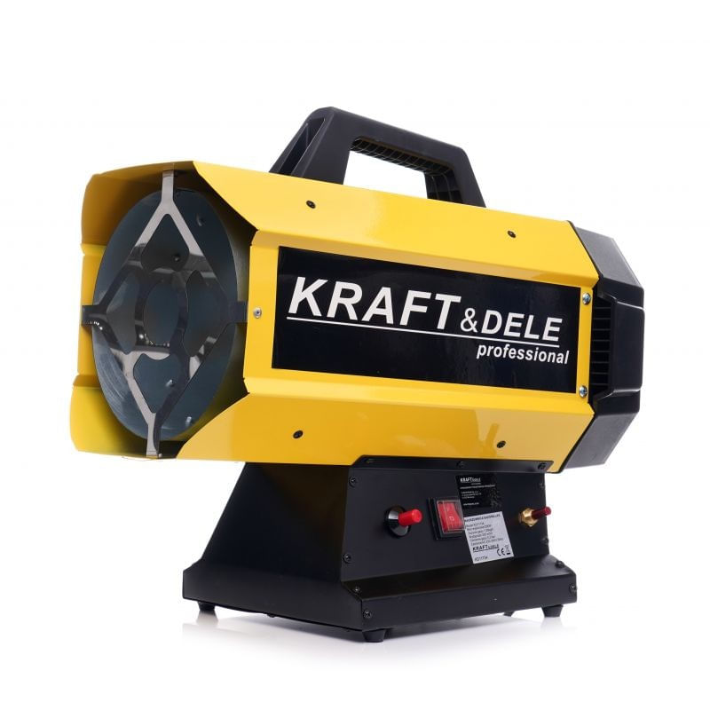 Casa si Gradina - Termice - Generatoare de aer cald - Incalzitor pe gaz, 25kW +reductor, KD11734, Kraft&Dele - Infinity.ro