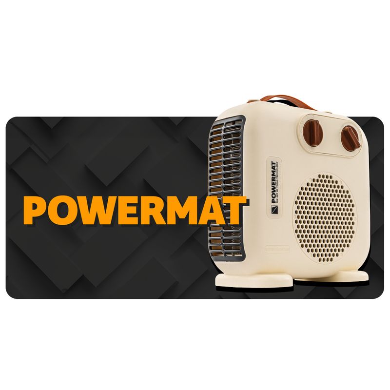 Casa si Gradina - Termice - Generatoare de aer cald - Incalzitor Powermat PM-TWE-2000D, 2000W, termostat reglabil - Infinity.ro