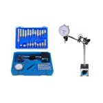 Auto si Moto - Reparatii si depanare - Scule auto - Scule si truse auto - Indicator Cadran cu Suport Magnetic, Kraft&Dele, 0-10 mm, Precizie 0,01 mm, KD11291 - Infinity.ro