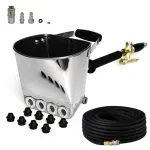 Casa si Gradina - Electrice - Echipamente electrice - Accesorii compresoare - Kit complet de tencuit compus din masina de tencuit, furtun si cuple, d1467+d2124+ta1472 - Infinity.ro