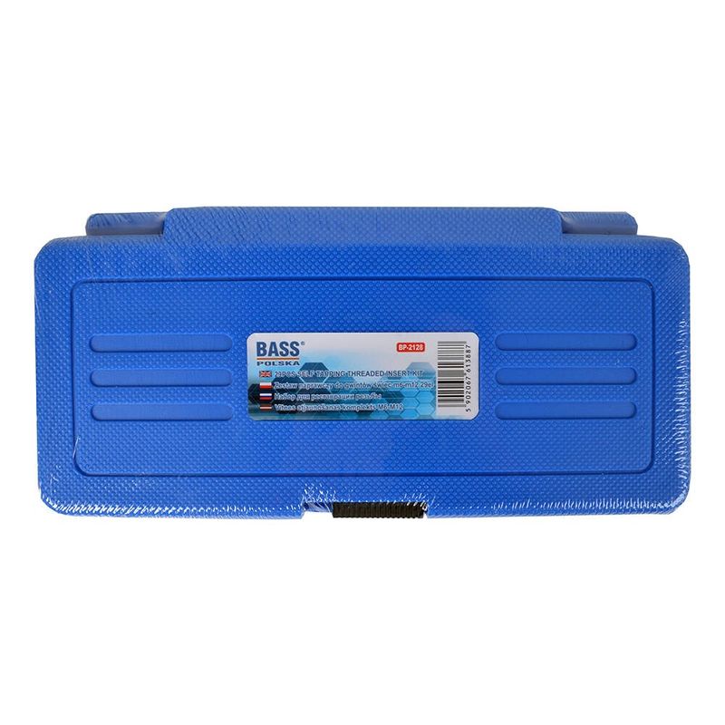 Auto si Moto - Reparatii si depanare - Scule auto - Scule si truse auto - Kit reparare filet bujie, Bass Polska, 32 elemente, 2128 - Infinity.ro