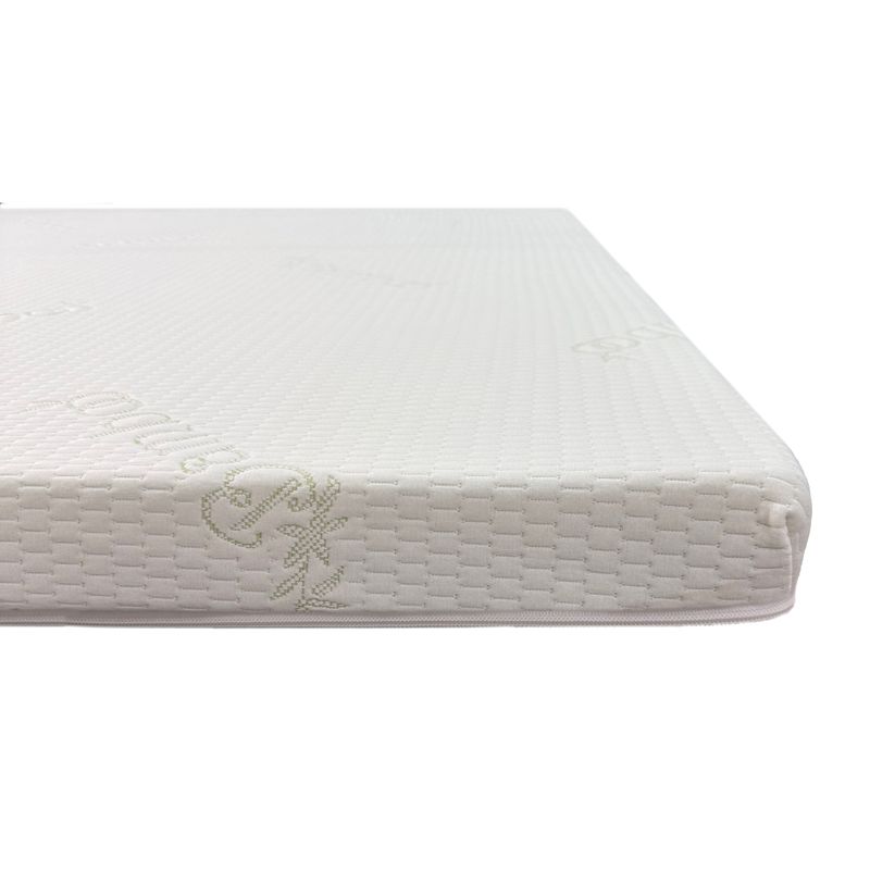 Casa si Gradina - Mobilier - Saltele si somiere - Toppere - Topper Saltea Best Sleep Principal Bamboo, H8 4cm spuma poliuretanica+ 4 cm latex, 160 x 190 cm, husa bambus - Infinity.ro