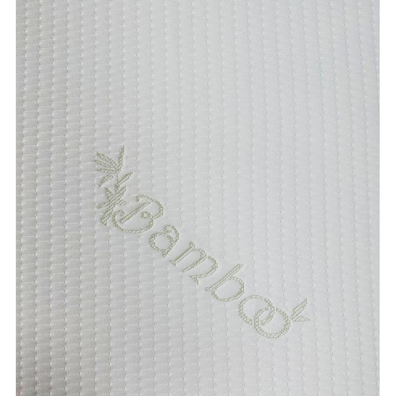 Casa si Gradina - Mobilier - Saltele si somiere - Toppere - Topper Saltea Best Sleep Unique Bamboo, H8 4cm spuma poliuretanica+ 4 cm memory, 120 x 200 cm, husa bambus - Infinity.ro