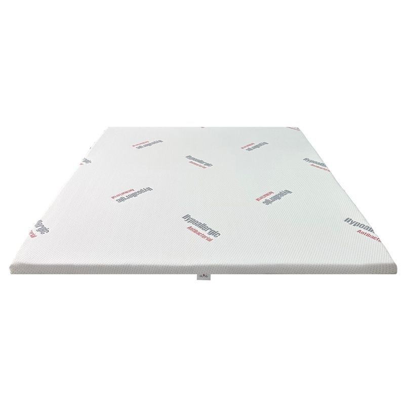 Casa si Gradina - Mobilier - Saltele si somiere - Toppere - Topper Saltea Best Sleep Heavenly Hipoalergenic, H8 4cm spuma poliuretanica+ 4 cm latex cool gel, 140 x 190 cm, lavabila - Infinity.ro