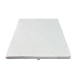 Casa si Gradina - Mobilier - Saltele si somiere - Toppere - Topper Saltea Best Sleep Celest One Bamboo, H 5cm, spuma poliuretanica profilata, husa bambus, 120x200 cm - Infinity.ro