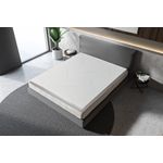 Casa si Gradina - Mobilier - Saltele si somiere - Toppere - Topper Saltea Best Sleep Heavenly Bamboo, H8 4cm spuma poliuretanica+ 4 cm latex cool gel, 140 x 190 cm, husa bambus - Infinity.ro