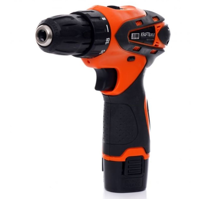 Casa si Gradina - Constructii - Scule electrice si accesorii - Masini de gaurit si insurubat - Masina de gaurit, Kraft&Dele KD3066, 18V Li-ion, 1300 mAh, 1100 rpm - Infinity.ro