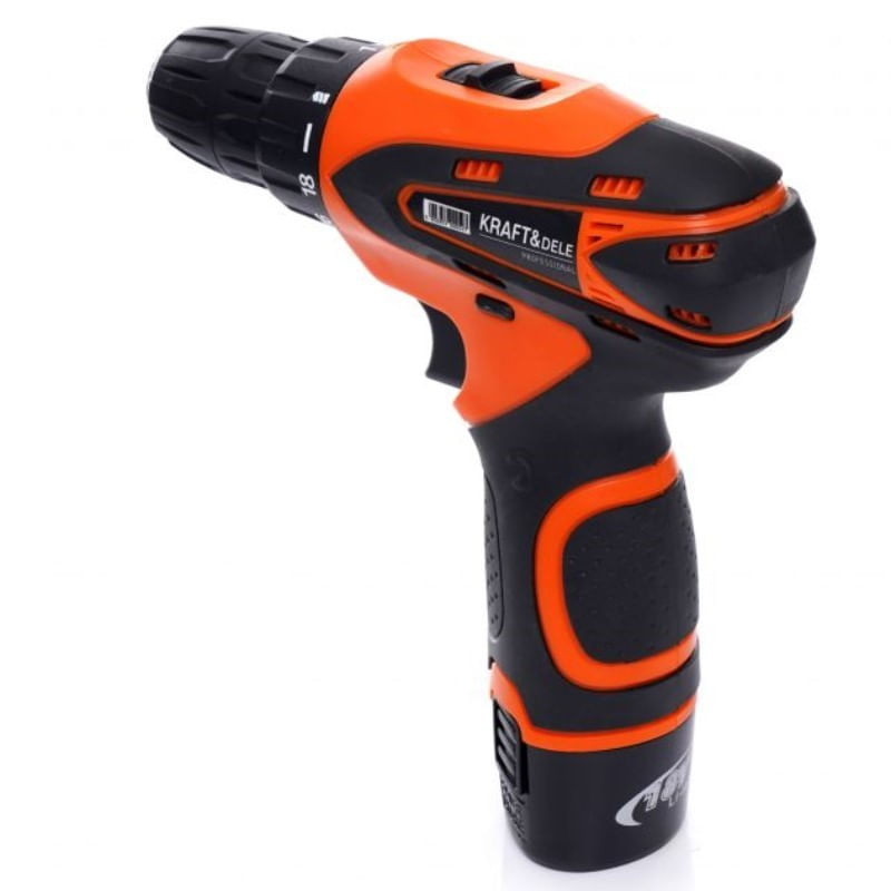 Casa si Gradina - Constructii - Scule electrice si accesorii - Masini de gaurit si insurubat - Masina de gaurit, Kraft&Dele KD3066, 18V Li-ion, 1300 mAh, 1100 rpm - Infinity.ro