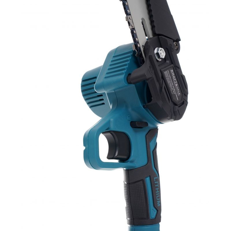 Casa si Gradina - Gradinarit si plante - Utilaje gradina - Fierastraie cu lant - Mini fierastrau fara acumulator Kraft&Dele KD10646, 6", 230 mm, portabil - Infinity.ro