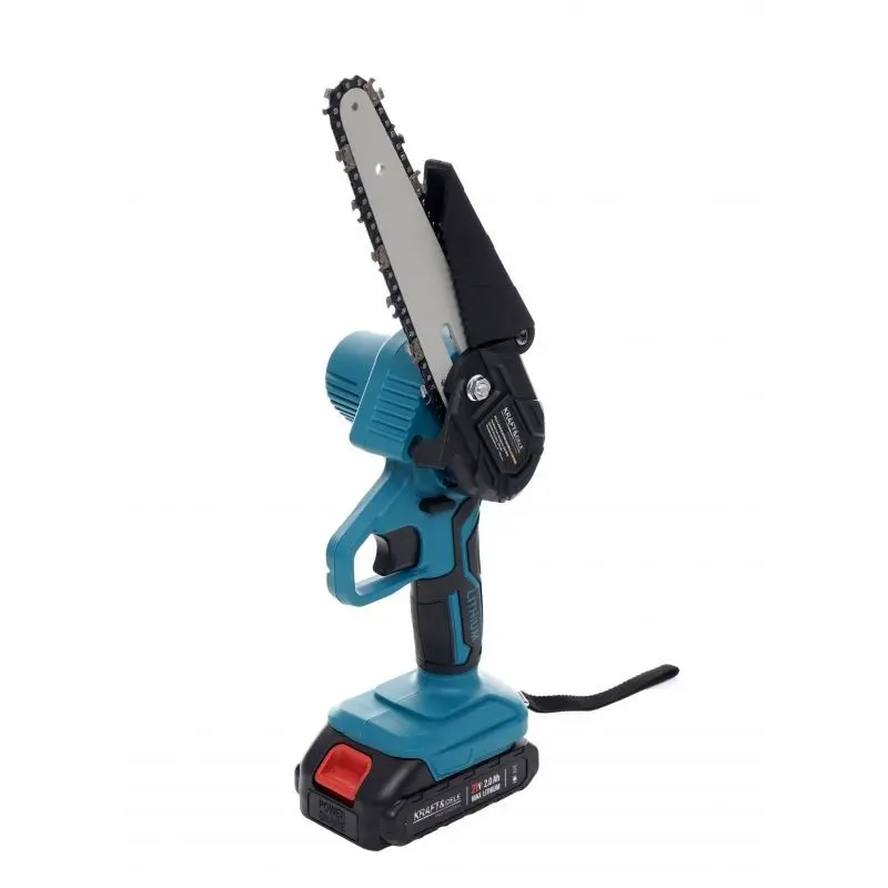 Casa si Gradina - Gradinarit si plante - Utilaje gradina - Fierastraie cu lant - Mini fierastrau fara acumulator Kraft&Dele KD10646, 6", 230 mm, portabil - Infinity.ro