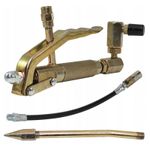 Auto si Moto - Reparatii si depanare - Scule auto - Scule si truse auto - Pistol pentru gresare,  2 furtunuri, V86191, Verke - Infinity.ro