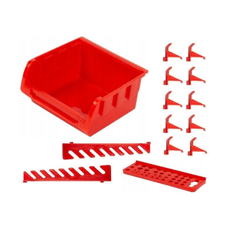 Casa si Gradina - Constructii - Depozitare, transport si protectie - Organizatoare si cutii scule - Panou de perete pentru scule, Kraft&dele, 4 panouri, 47X27cm, KD11862 - Infinity.ro