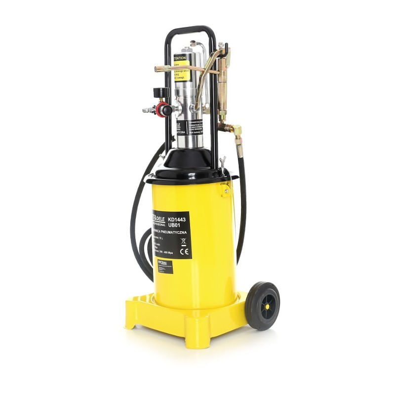 Auto si Moto - Reparatii si depanare - Scule auto - Scule si truse auto - Pompa de gresat, lubrifiator automat/pneumatic 12L, KD1443, Kraft&Dele - Infinity.ro