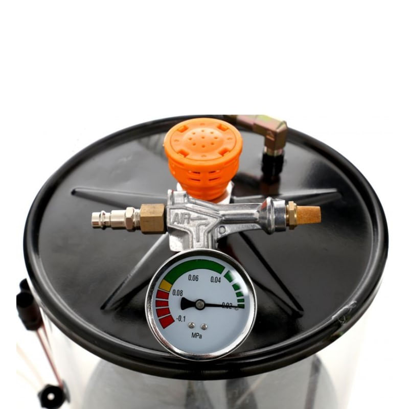 Auto si Moto - Reparatii si depanare - Scule auto - Scule si truse auto - Recuperator ulei, Kraft&Dele KD10520, pneumatic, 80 l - Infinity.ro