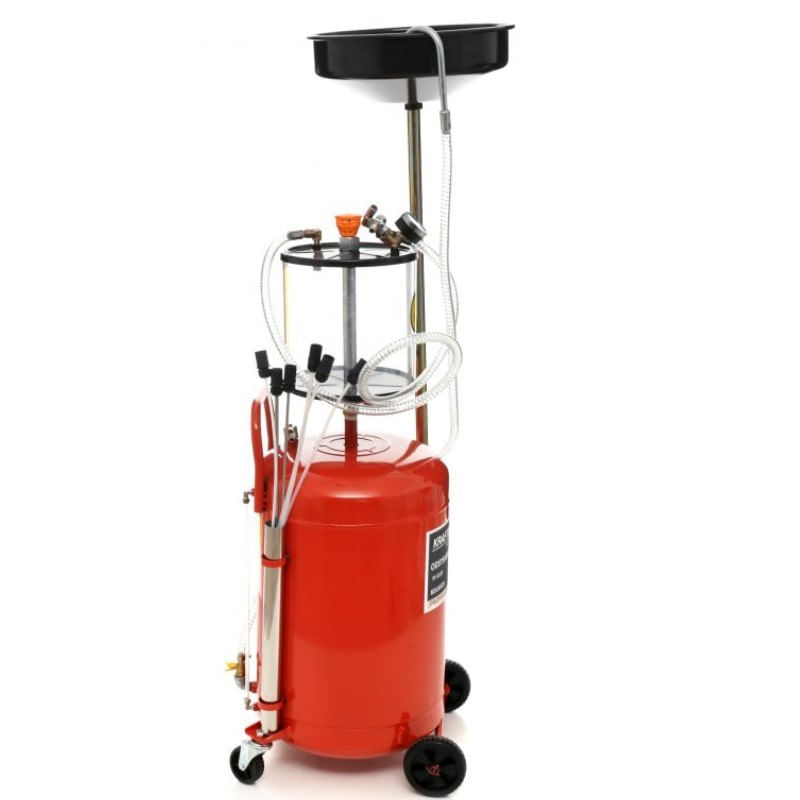 Auto si Moto - Reparatii si depanare - Scule auto - Scule si truse auto - Recuperator ulei, Kraft&Dele KD10520, pneumatic, 80 l - Infinity.ro