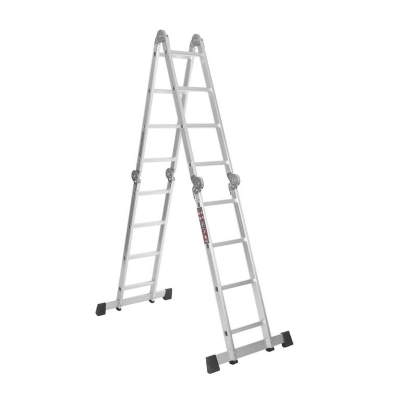 Auto si Moto - Reparatii si depanare - Scule auto - Echipamente de ridicare si sprijin - Scara cu Platforma 4x4 460CM, Kraft&Dele, KD4071 - Infinity.ro