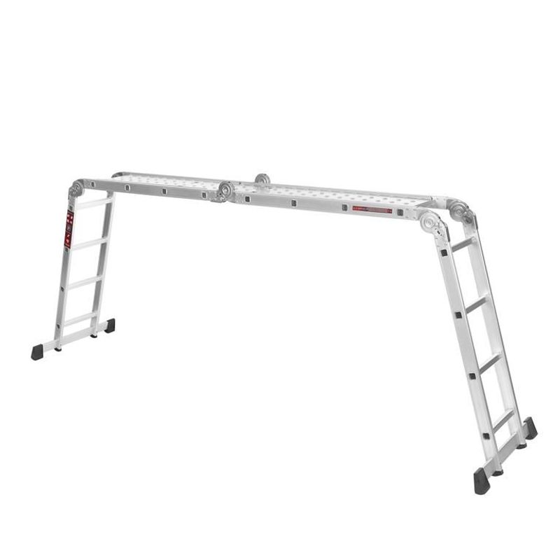 Auto si Moto - Reparatii si depanare - Scule auto - Echipamente de ridicare si sprijin - Scara cu Platforma 4x4 460CM, Kraft&Dele, KD4071 - Infinity.ro