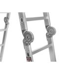 Auto si Moto - Reparatii si depanare - Scule auto - Echipamente de ridicare si sprijin - Scara cu Platforma 4x4 460CM, Kraft&Dele, KD4071 - Infinity.ro