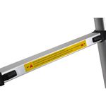 Auto si Moto - Reparatii si depanare - Scule auto - Echipamente de ridicare si sprijin - Scara din aluminiu 10 trepte 3,2m max 150kg, Kraft&Dele, KD4073 - Infinity.ro