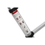 Auto si Moto - Reparatii si depanare - Scule auto - Echipamente de ridicare si sprijin - Scara din aluminiu 10 trepte 3,2m max 150kg, Kraft&Dele, KD4073 - Infinity.ro