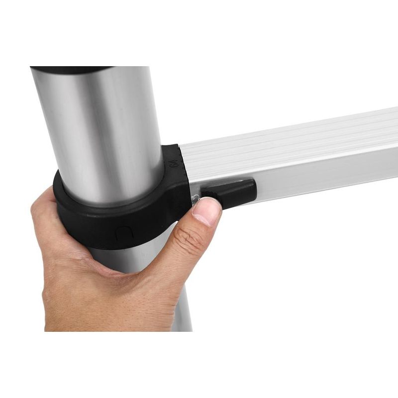 Auto si Moto - Reparatii si depanare - Scule auto - Echipamente de ridicare si sprijin - Scara din aluminiu 10 trepte 3,2m max 150kg, Kraft&Dele, KD4073 - Infinity.ro