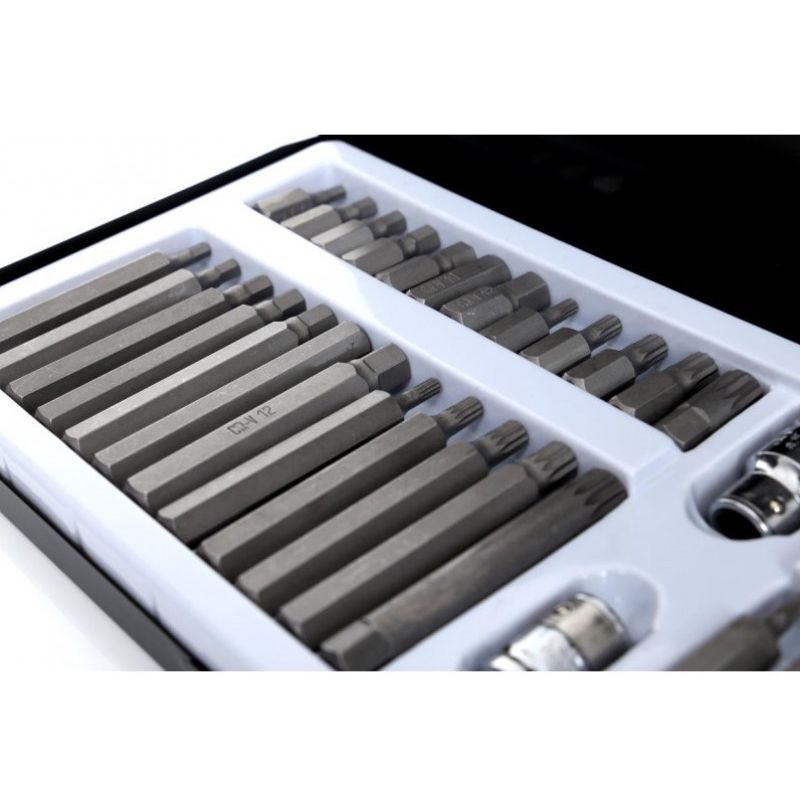 Auto si Moto - Reparatii si depanare - Scule auto - Scule si truse auto - Set biti, Kraft&Dele, TORX, SPLINE, HEX, 40 piese - Infinity.ro