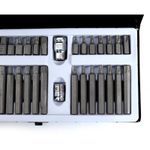 Auto si Moto - Reparatii si depanare - Scule auto - Scule si truse auto - Set biti, Kraft&Dele, TORX, SPLINE, HEX, 40 piese - Infinity.ro
