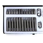 Auto si Moto - Reparatii si depanare - Scule auto - Scule si truse auto - Set biti, Kraft&Dele, TORX, SPLINE, HEX, 40 piese - Infinity.ro