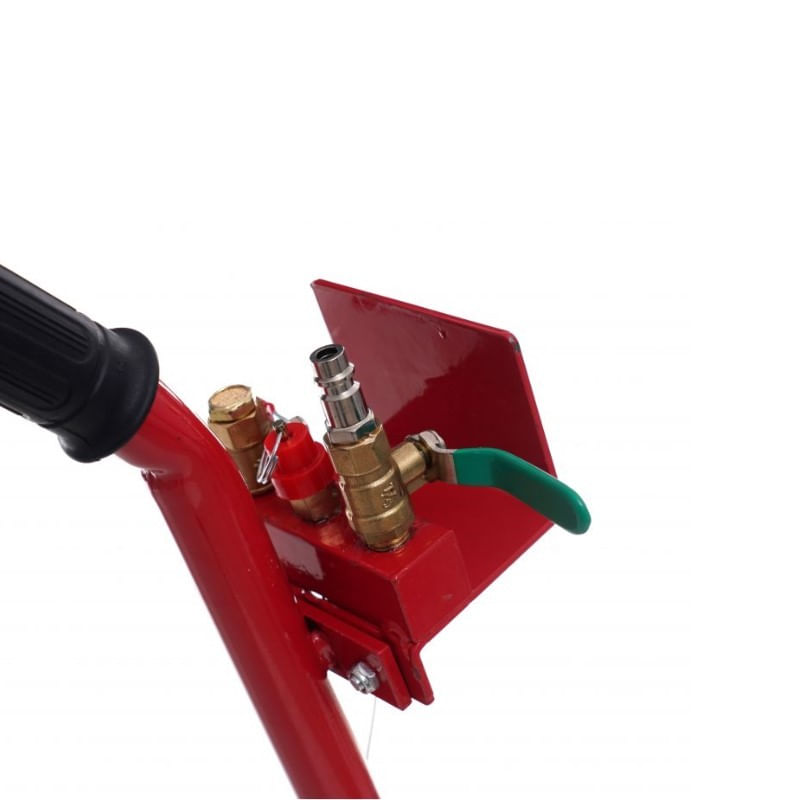 Auto si Moto - Reparatii si depanare - Scule auto - Echipamente de ridicare si sprijin - Set cric pneumatic, Kraft&Dele KD470, 3.5 T, 150-400 mm, furtun pnematic 20m - Infinity.ro