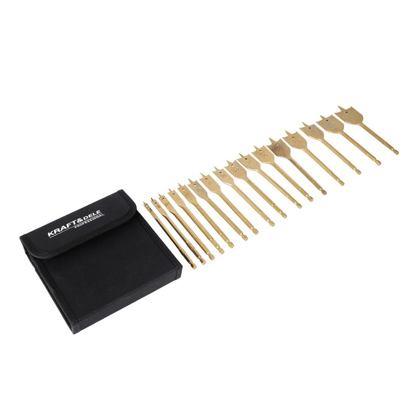 Auto si Moto - Reparatii si depanare - Scule auto - Scule si truse auto - SET DE BURGHIU PENTRU LEMN, Kraft&Dele, KD10637 - Infinity.ro