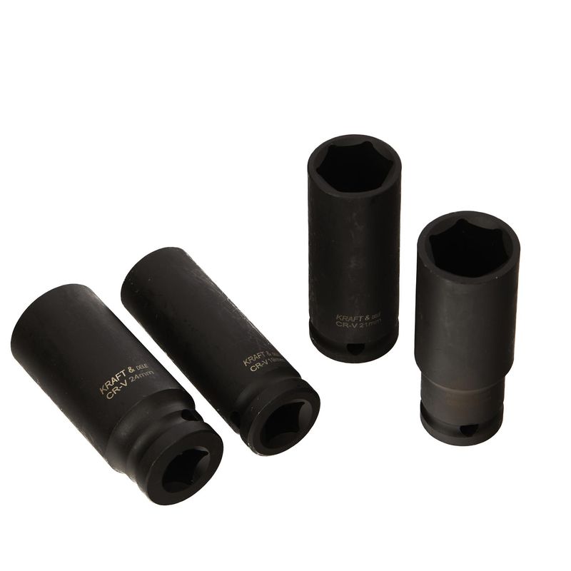 Auto si Moto - Reparatii si depanare - Scule auto - Scule si truse auto - SET DE CAPETE DE IMPACT 1/2" 10-32 mm 16 buc., KD11749 - Infinity.ro