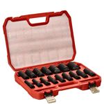 Auto si Moto - Reparatii si depanare - Scule auto - Scule si truse auto - SET DE CAPETE DE IMPACT 1/2" 10-32 mm 16 buc., KD11749 - Infinity.ro